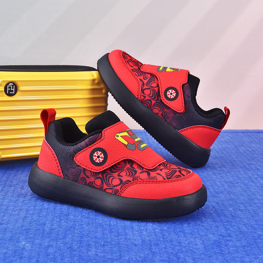 Damen Kindersneaker mit rutschfester Sohle und elastischem Klettverschluss EB
