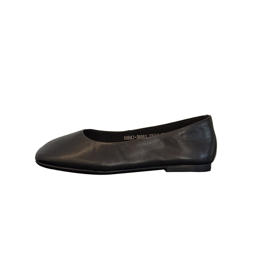 Damen Ballerinas aus hochwertigem Metallic-Leder mit komfortabler Innensohle EB