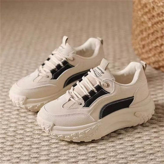 Damen Sportliche Sneakers mit rutschfester Sohle und atmungsaktiver Konstruktion EB