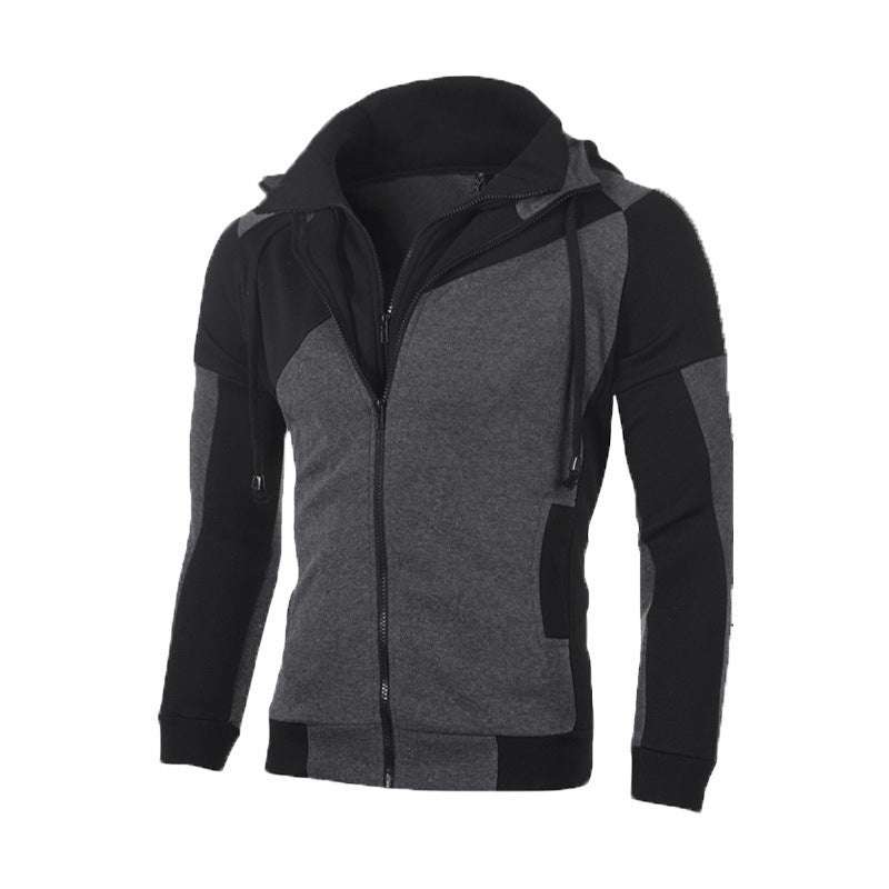 Herren funktionale Sportjacke mit hohem Kragen EB