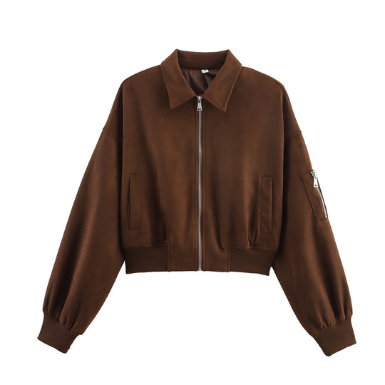 Damen cropped Bomberjacke EB