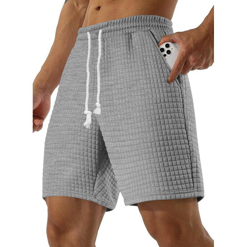 Herren Sportliche Freizeit-Shorts aus atmungsaktivem Material mit praktischen Seitentaschen EB