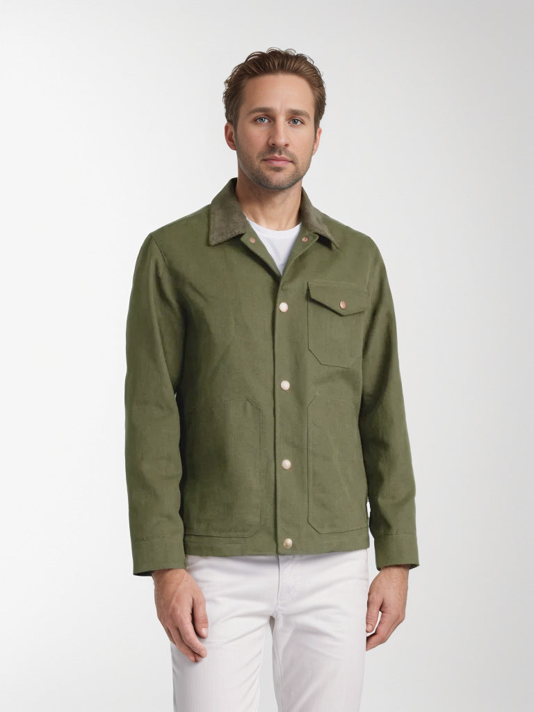 Herren trendige Jeansjacke EB