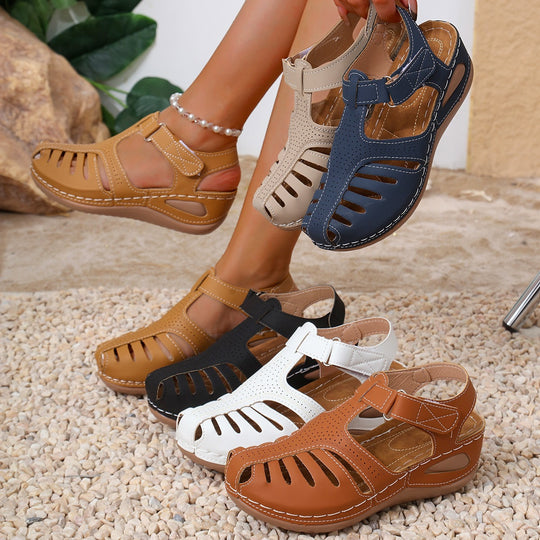 Damen Komfortable Sommer-Sandalen mit atmungsaktivem Design EB