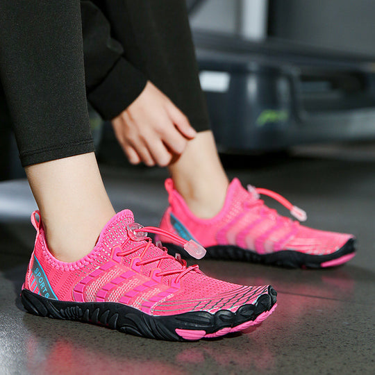 Damen Wassersportschuhe mit rutschfester Sohle und atmungsaktivem Mesh-Obermaterial EB