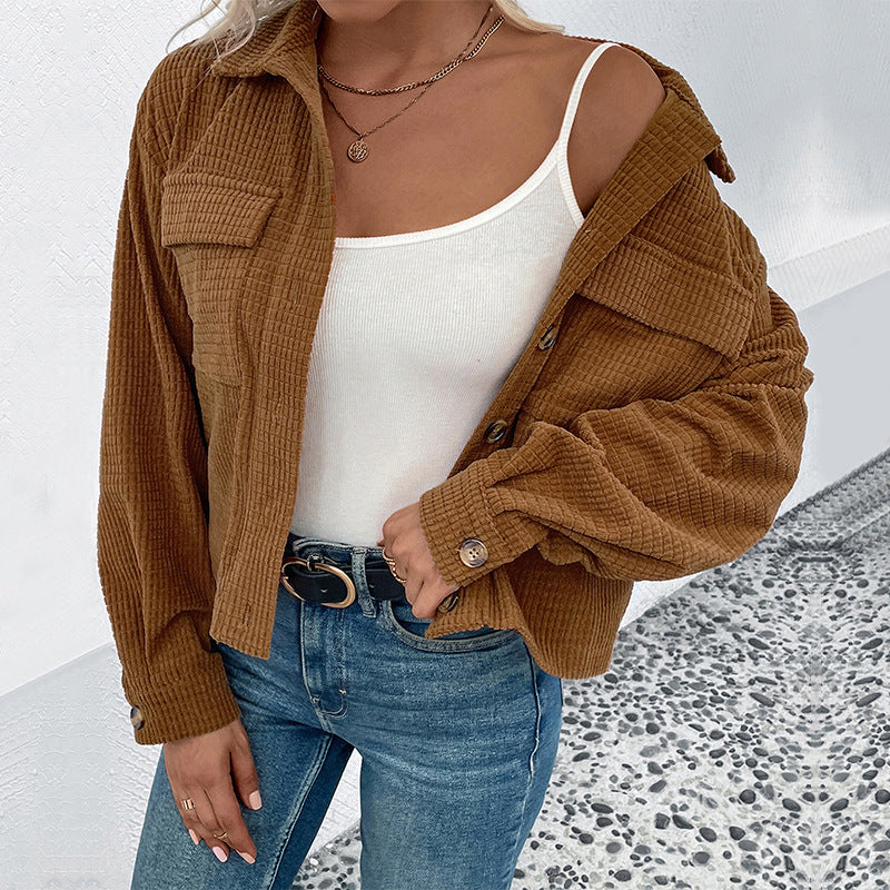 Damen leichte Kordjacke EB