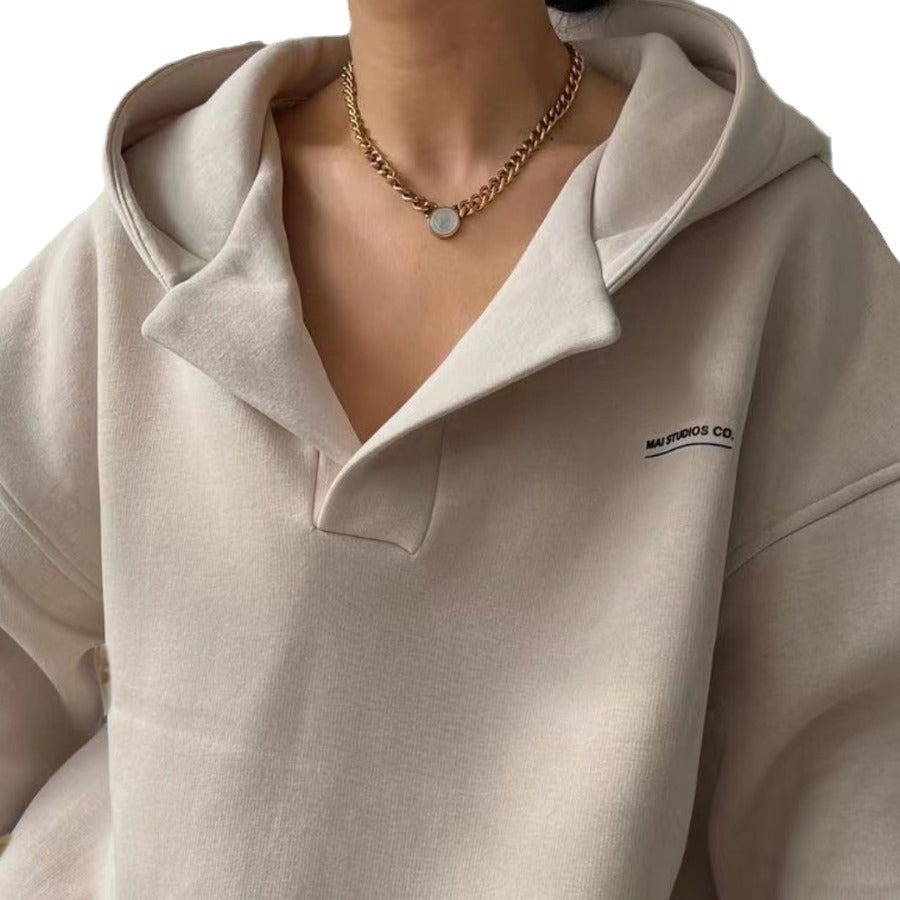 Damen Sportliches Oversized Poloshirt EB