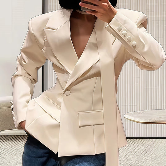 Damen Elegante Blazerjacke im modernen Schnitt EB