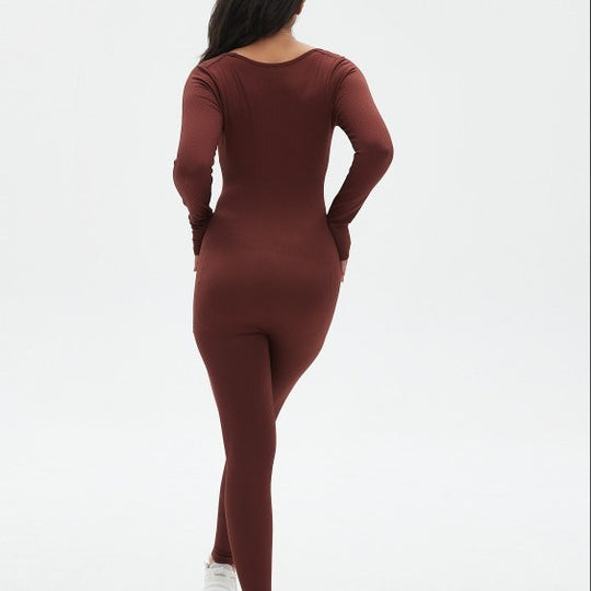 Damen Figurumspielender Jumpsuit EB
