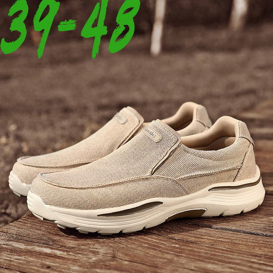 Damen Bequeme Slip-On Sneakers mit elastischen Materialien und luftdurchlässiger Struktur EB