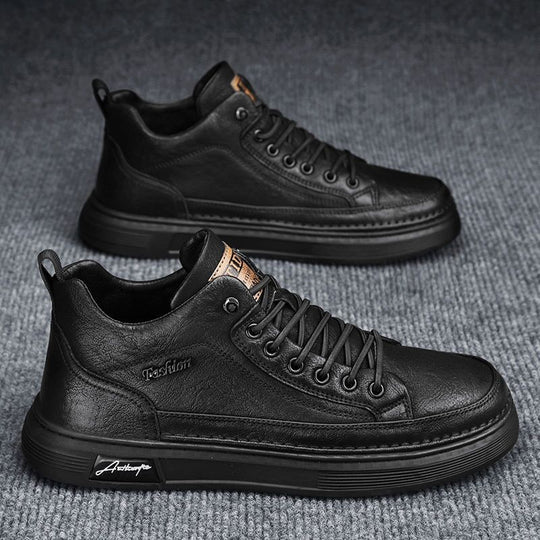 Damen High-Top Sneakers mit strapazierfähigem Obermaterial und robustem Profil EB