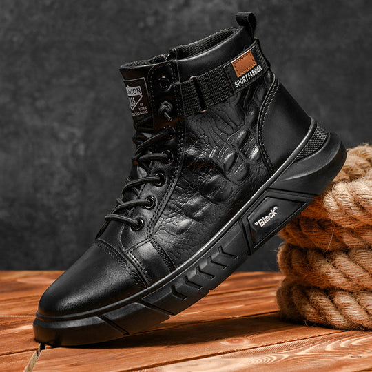 Herren Hochwertige Freizeitschuhe mit wasserdichter Oberfläche und rutschfester Sohle EB