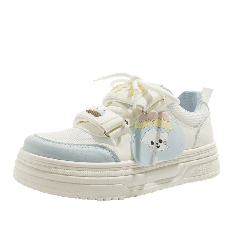 Damen Sneakers mit niedlichem Tiermotiv und ergonomischem Design EB