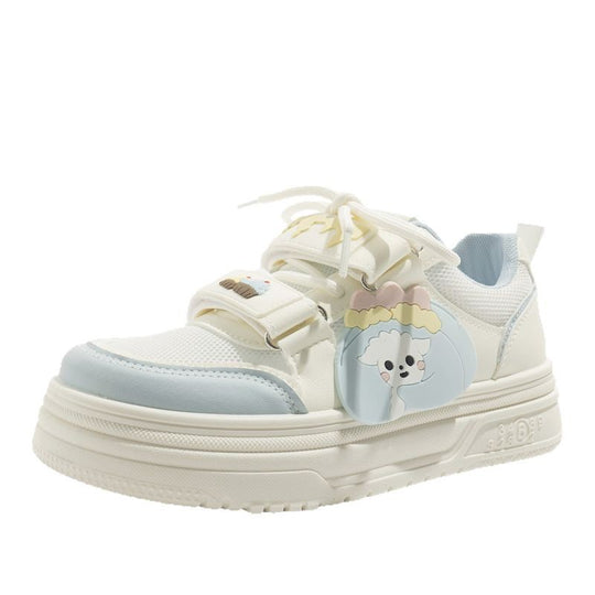 Damen Sneakers mit niedlichem Tiermotiv und ergonomischem Design EB