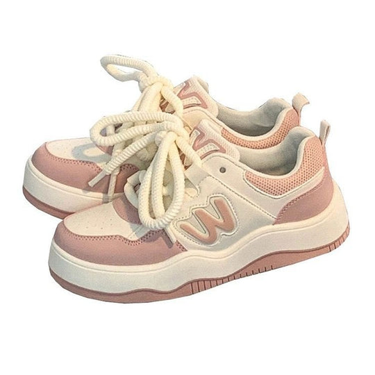 Damen Sportliche Sneakers mit modischem Design und dämpfender Sohle EB