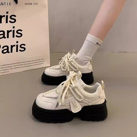 Damen modische Chunky Sneakers für urbanen Lifestyle EB