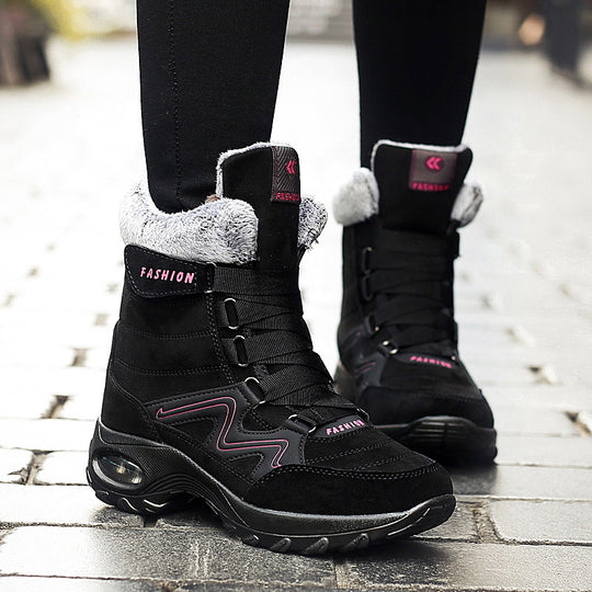 Damen Winterstiefel mit kuscheligem Innenfutter und rutschfester Sohle EB