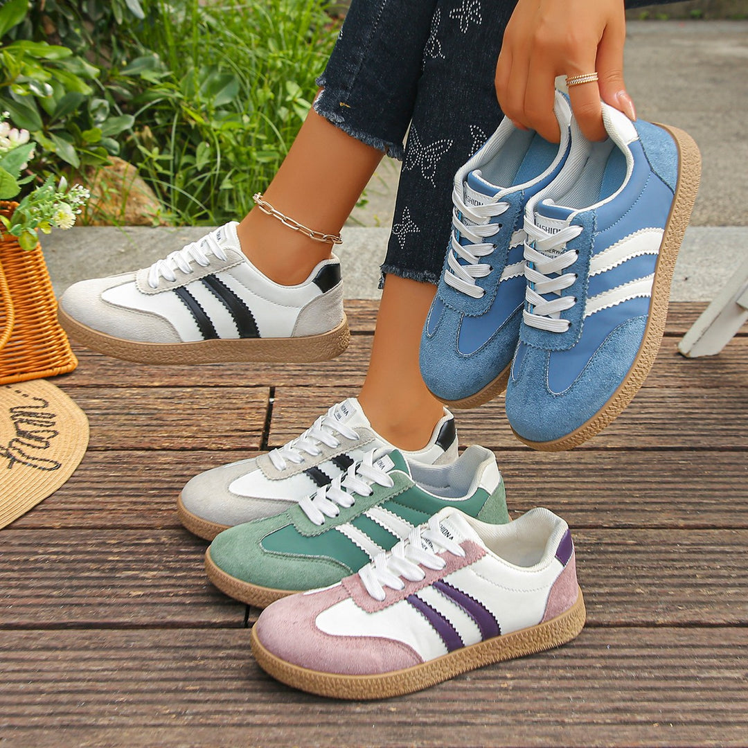Damen Sportliche Sneakers mit modischem Design EB