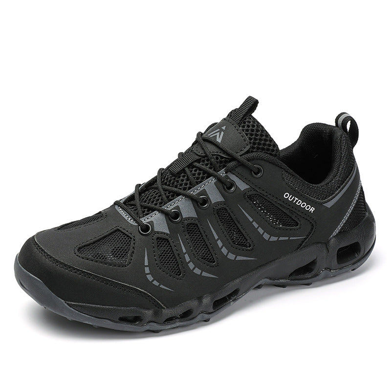 Damen Atmungsaktive Outdoor-Sneaker mit rutschfester Sohle und flexibler Konstruktion EB