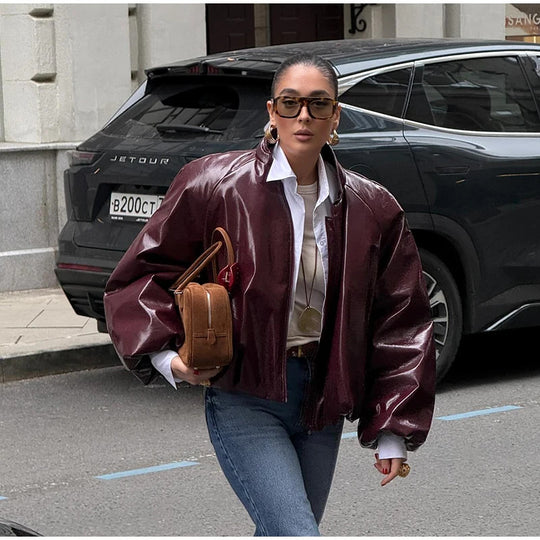 Damen Oversized jacke EB