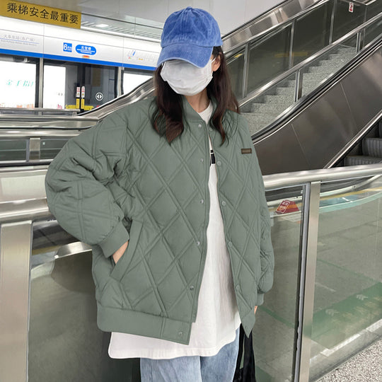 Damen Bequeme gesteppte Freizeitjacke EB