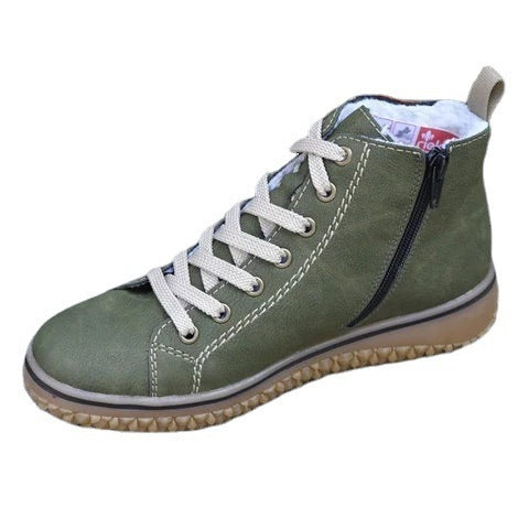 Damen Schnürstiefeletten mit gemütlichem Futter und robustem Sohlenprofil EB