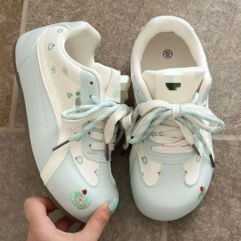 Damen Sportliche Turnschuhe mit verspieltem Bärenmotiv und atmungsaktiver Oberfläche EB