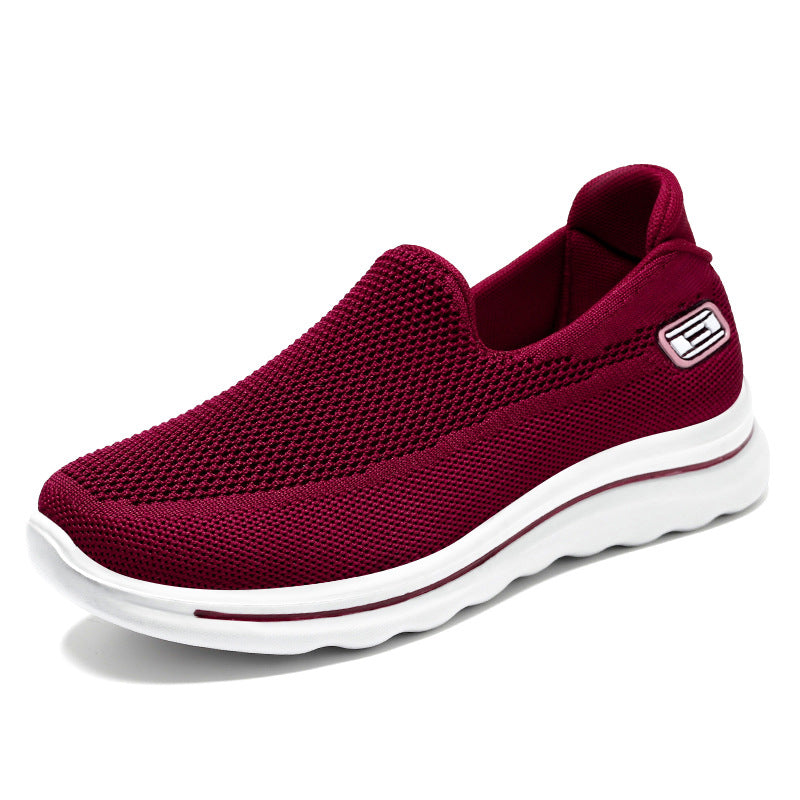 Unisex nan ultraleichter Strick-Slipper mit adaptiver Memory-Innensohle und flexibler Wellenlaufsohle EB