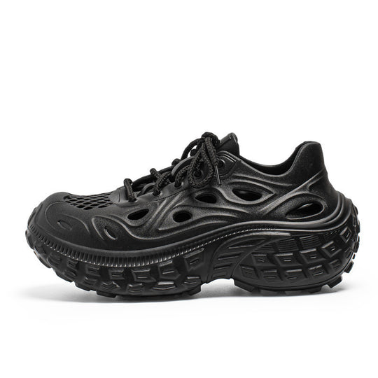 Damen Sportliche Lauf-Sneaker mit rutschfester Sohle und atmungsaktiven Einsätzen EB