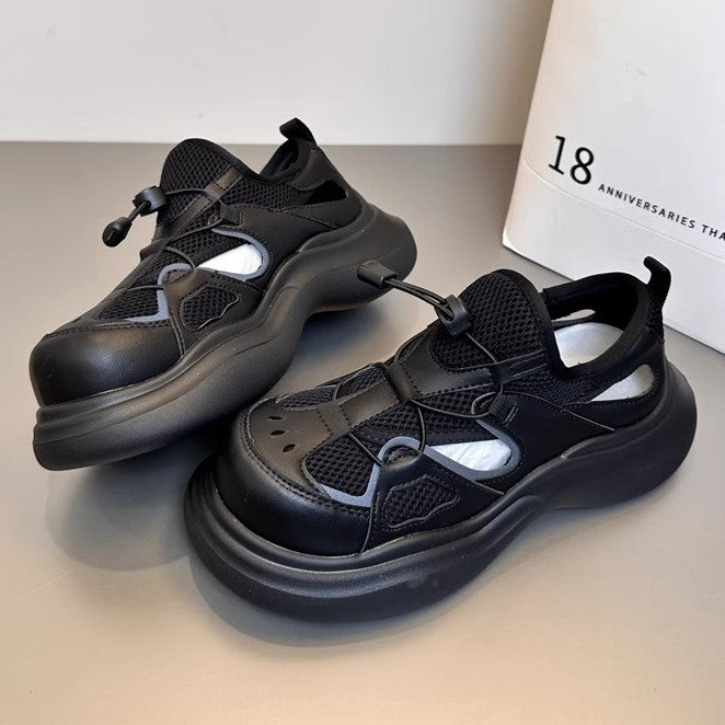 Damen Sportliche Sneakers mit atmungsaktiver Mesh-Oberfläche EB