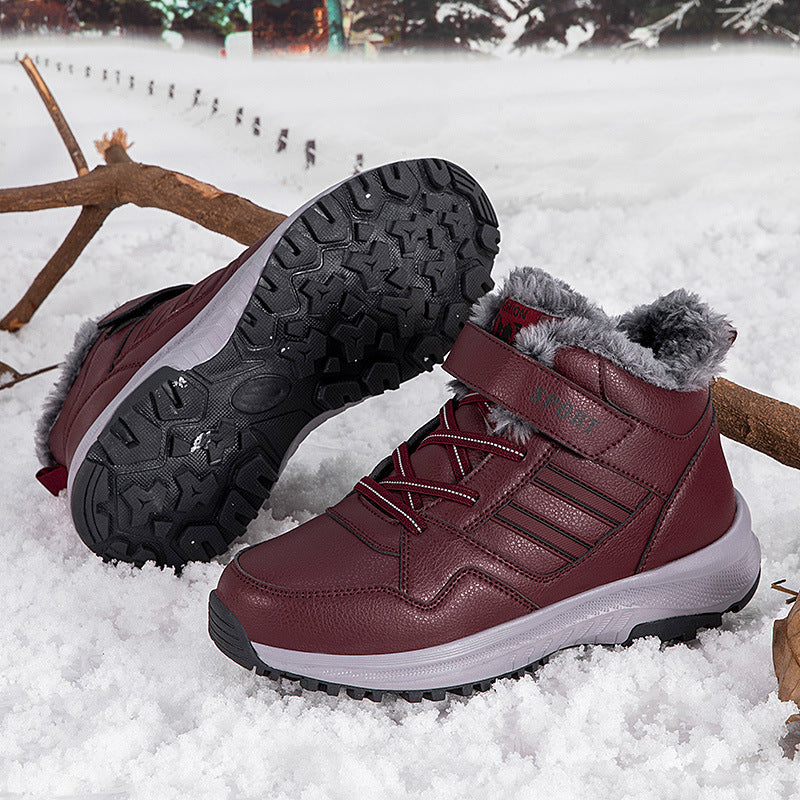 Damen Winterwanderschuhe mit rutschfester Sohle und isolierendem Futter EB