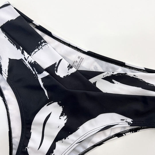 Damen Strandkimono mit floralem Muster und seitlichem Schlitz EB