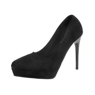 Damen elegante Pumps mit plateauförmiger Sohle EB