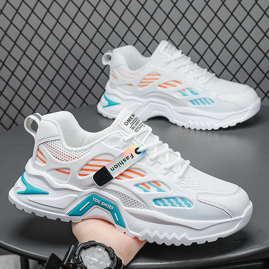 Damen Sportliche Sneaker mit atmungsaktiver Mesh-Oberfläche und dämpfendem Komfort EB