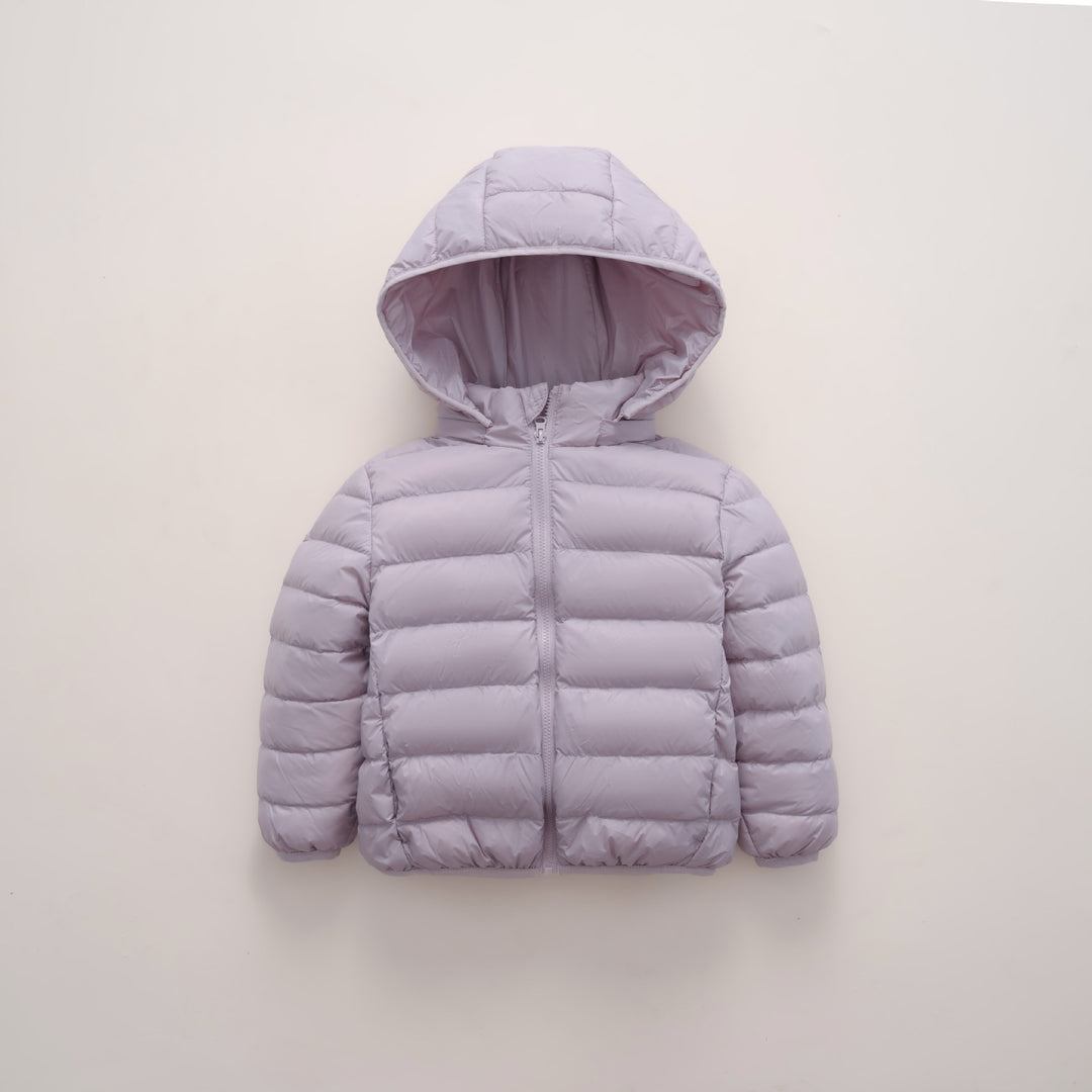 Damen warme Steppjacke mit Kapuze EB