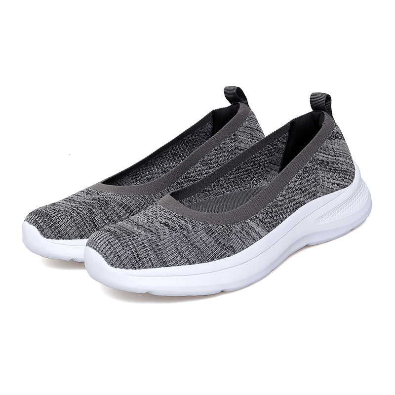 Damen Komfortable Slip-On Sneakers EB