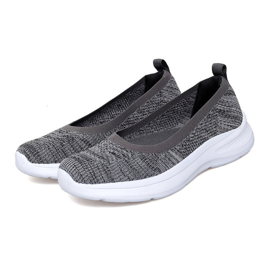 Damen Komfortable Slip-On Sneakers EB