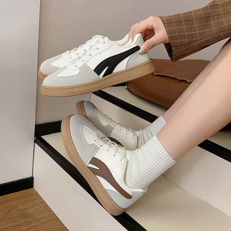 Damen Komfortable Sneakers mit klassischer Silhouette und rutschfester Laufsohle EB