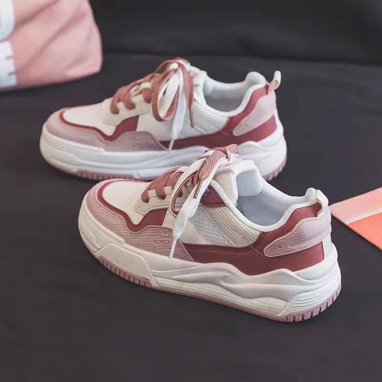 Damen Sportliche Sneakers mit flexibler Laufsohle und atmungsaktiver Obermaterialkombination EB