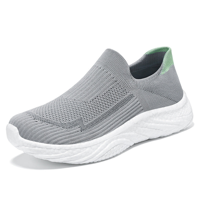 Damen nan nahtloser Strick-Sockensneaker mit extragel dämpfender Wave-EVA-Sohle EB