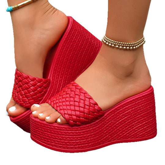 Damen Plateau Sandalen EB