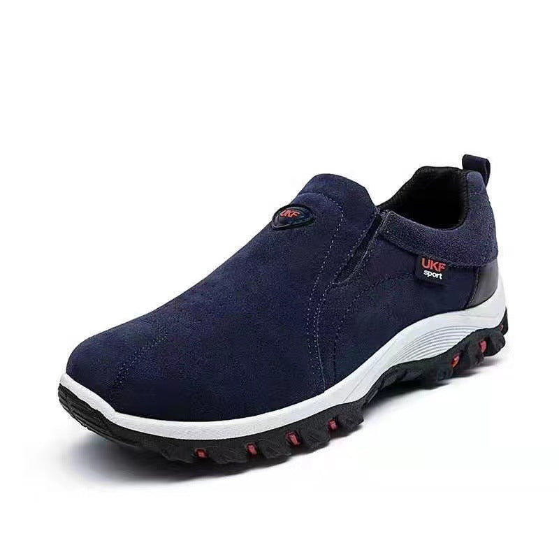 Damen Sportliche Slip-On Laufschuhe mit atmungsaktiver Sohle EB