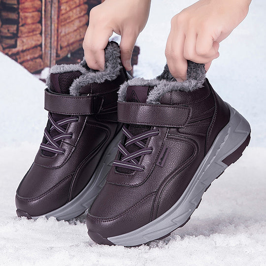 Damen Winterboots mit isolierender Fütterung und rutschfester Sohle EB