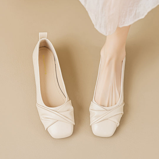 Damen Ballerinas mit elegantem Knoten-Design EB