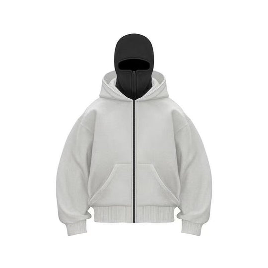 Damen Kapuzenjacke mit innovativem Design und praktischem Reißverschluss EB