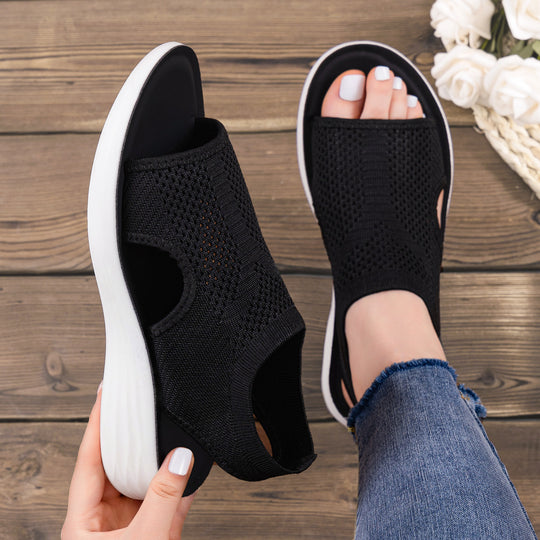 Damen Sportliche Sandalen mit atmungsaktivem Obermaterial und flexiblem Sohlenkonzept EB