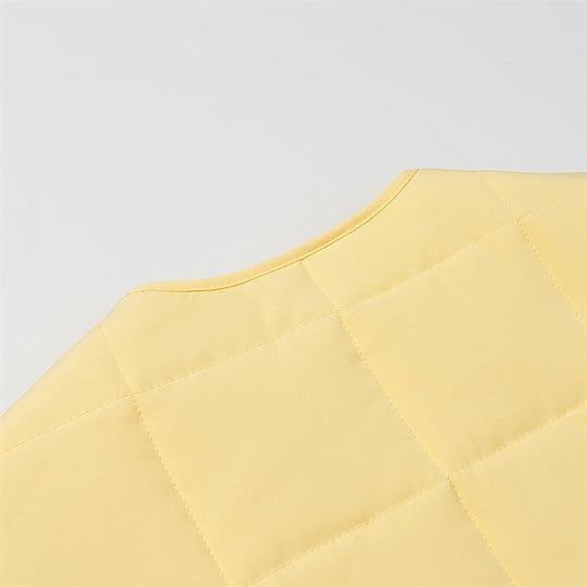 Damen Steppjacke mit großen aufgesetzten Taschen und elegantem Knopfverschluss EB