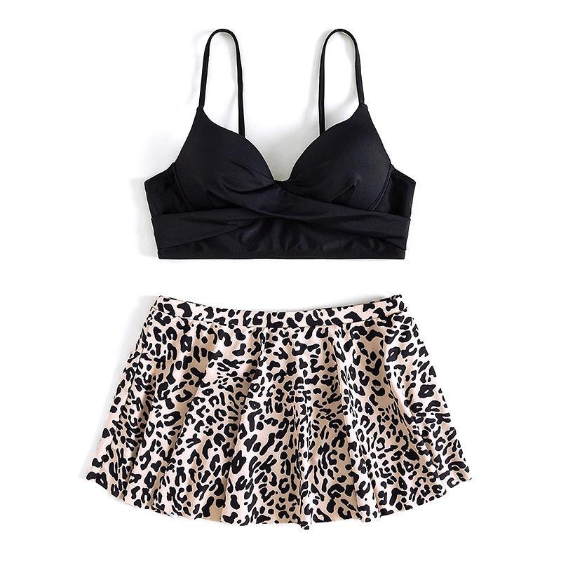 Damen Bademoden Rock-Set mit floralem Oberteil EB