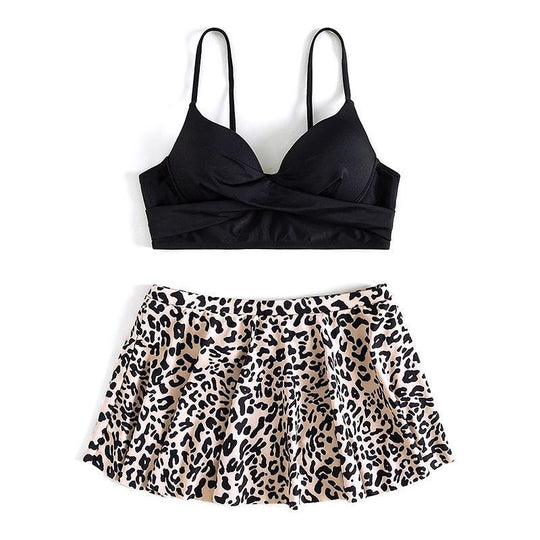 Damen Bademoden Rock-Set mit floralem Oberteil EB