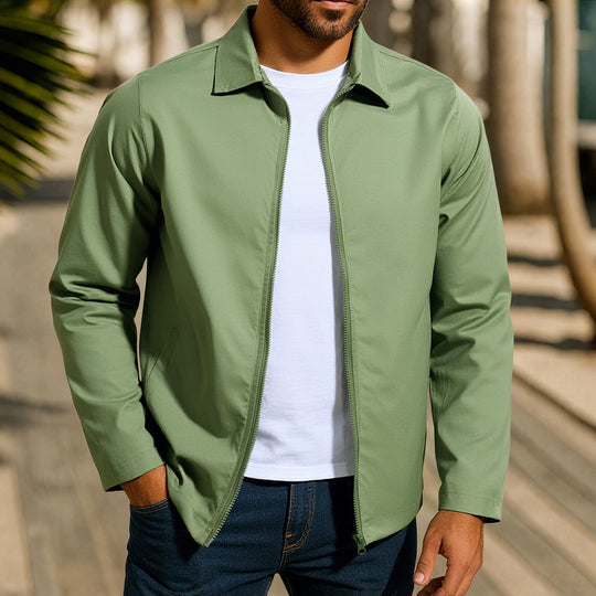 Herren lässige Freizeitjacke mit innovativer Windschutztechnologie EB